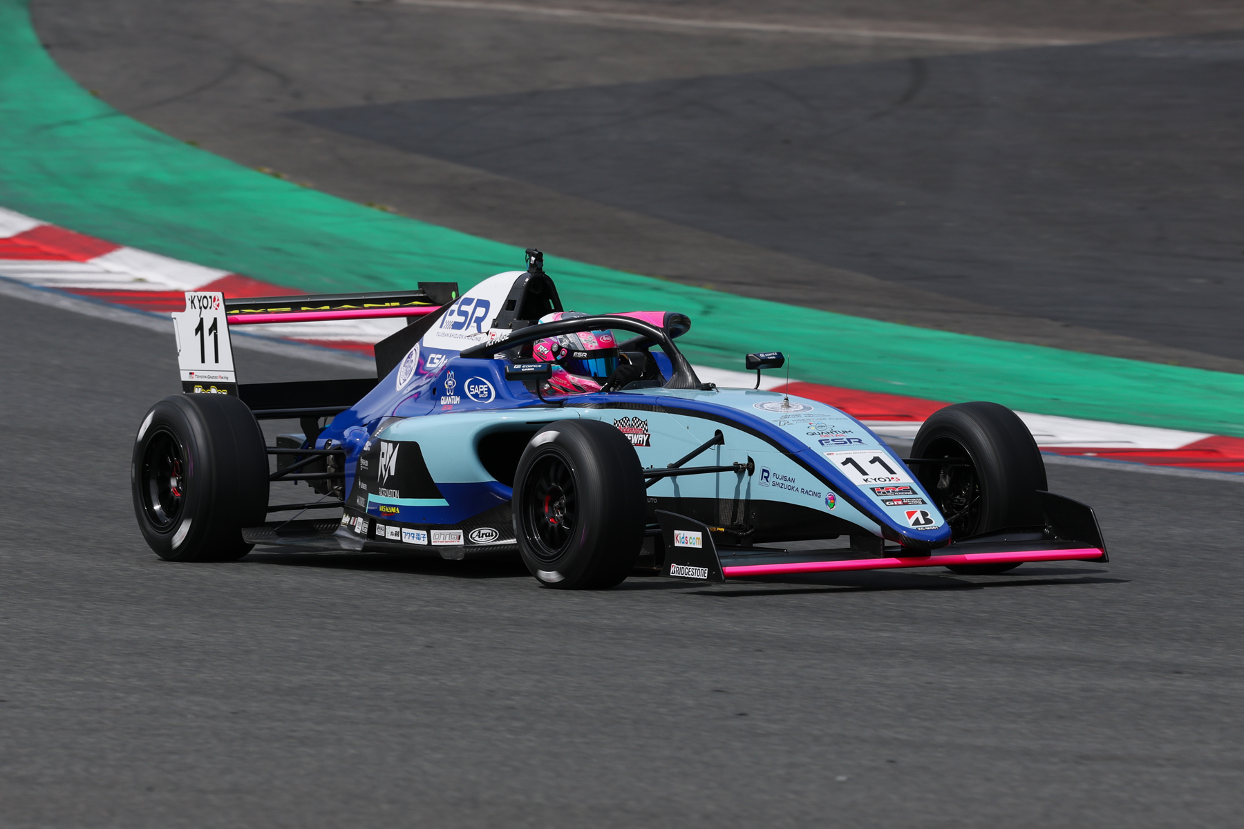 Paige Raddatz car #11 on track at Fuji Speedway — 2026 KYOJO CUP